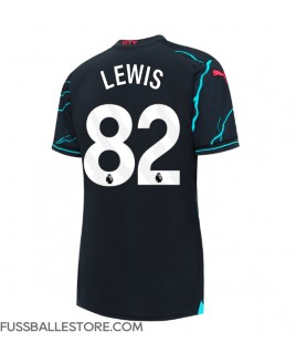 Günstige Manchester City Rico Lewis #82 3rd trikot Damen 2023-24 Kurzarm